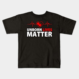 Unborn-Lives-Matter Kids T-Shirt